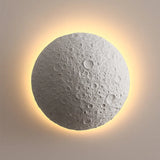 applique murale décorative lune design créatif éclairage led moderne