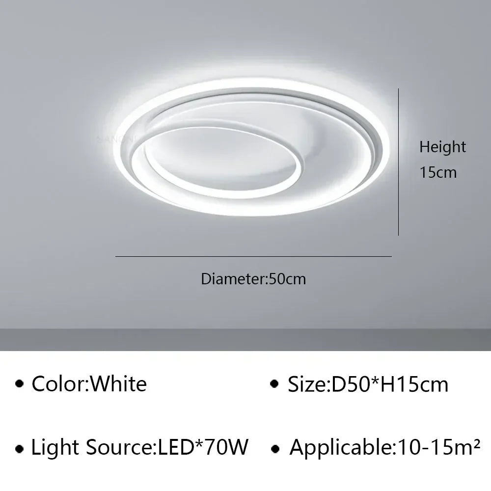 plafonnier led moderne pour décoration intérieure élégante et lumineuse