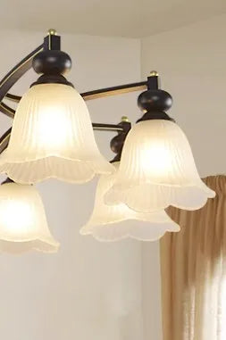 lustre rétro de style campagnard pour décoration intérieure