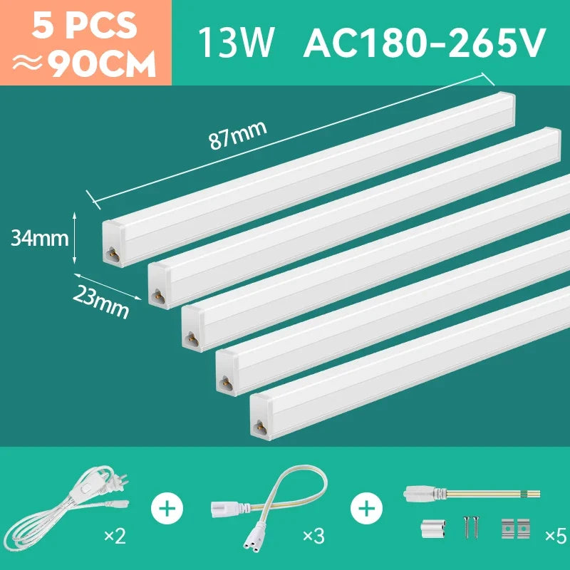 tube led super brillant pour éclairage intérieur cuisine
