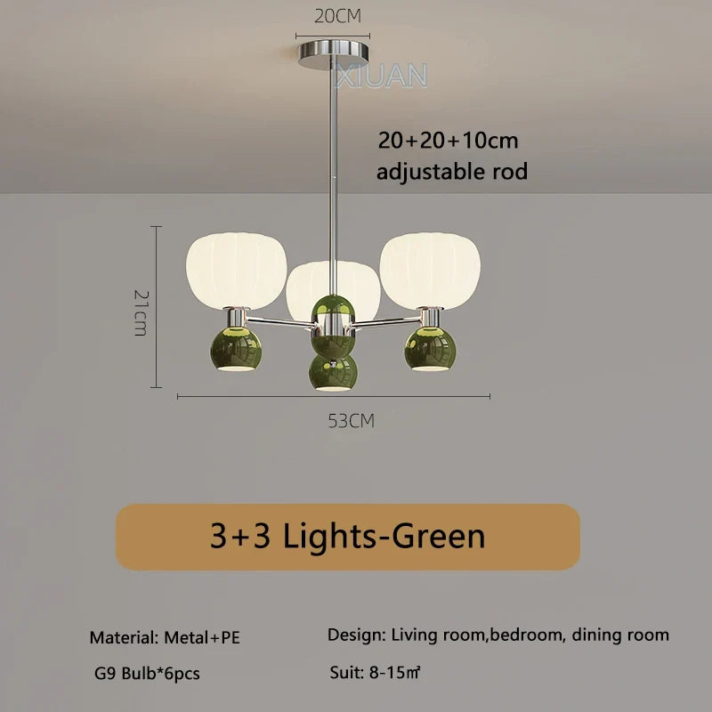 lustre led moderne haut bas éclairage intérieur suspendu