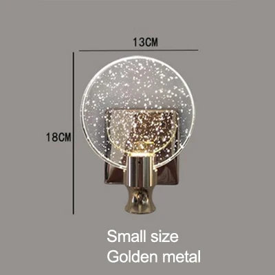 applique murale de luxe en cristal pour intérieur élégant