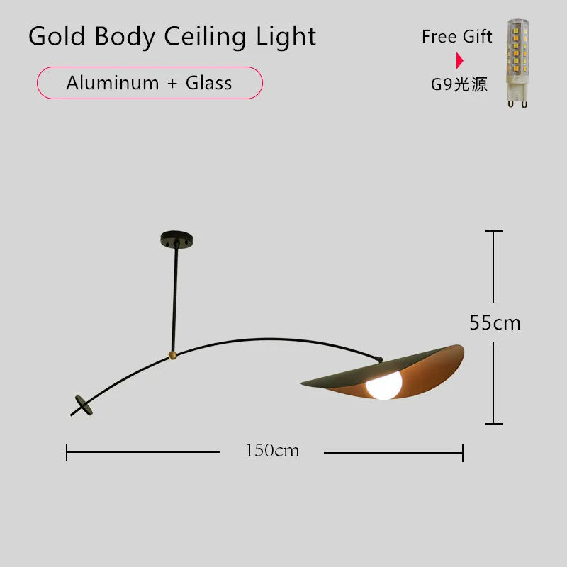 lampe suspendue led réglable moderne