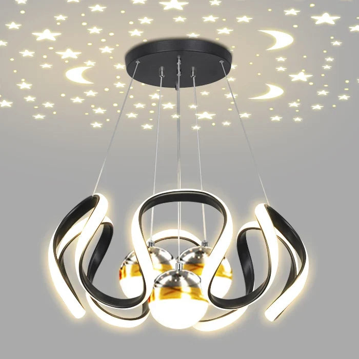 lustre moderne led décoration maison mode plafonnier luminaires