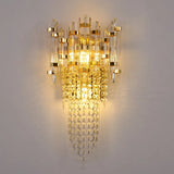 applique murale en cristal moderne luxe style nordique pour intérieur élégant