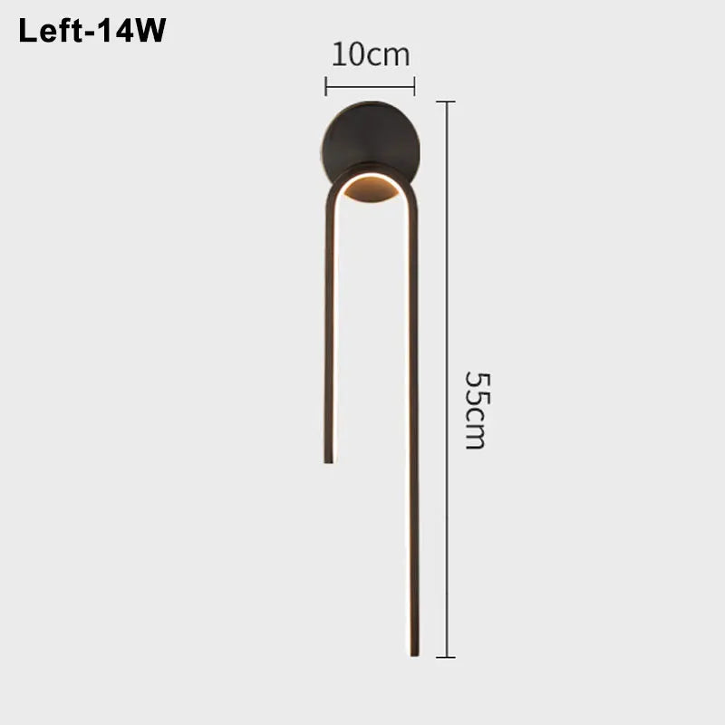 applique led moderne intérieur décor lumière