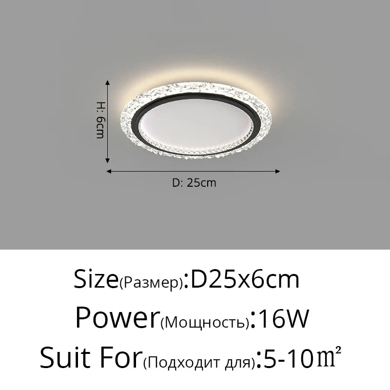lustre moderne en cristal pour un éclairage élégant