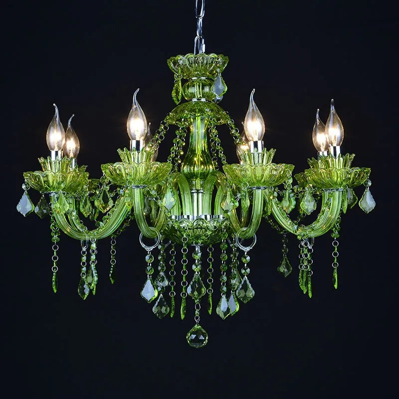 lustre moderne en cristal pour une ambiance luxueuse