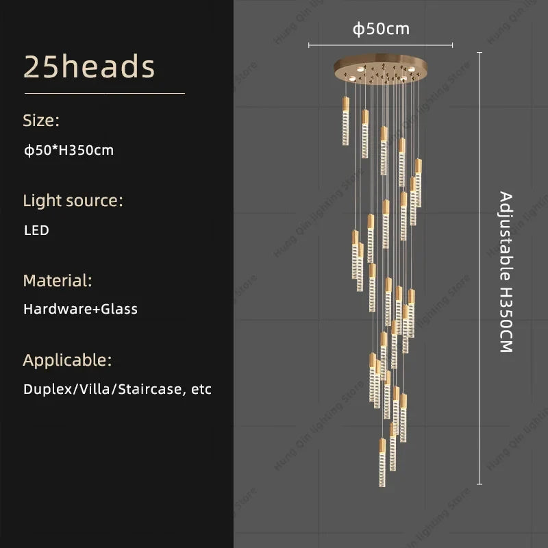 lustre moderne pour un éclairage élégant et raffiné