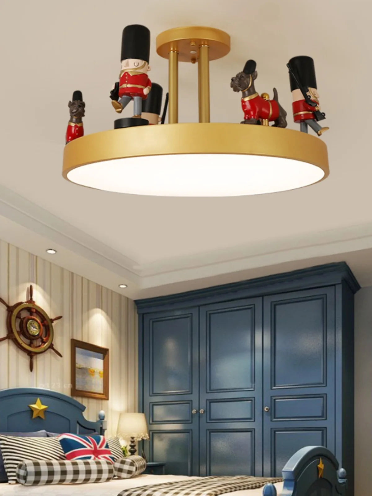 plafonnier led créatif pour enfant design nordique protecteur des yeux