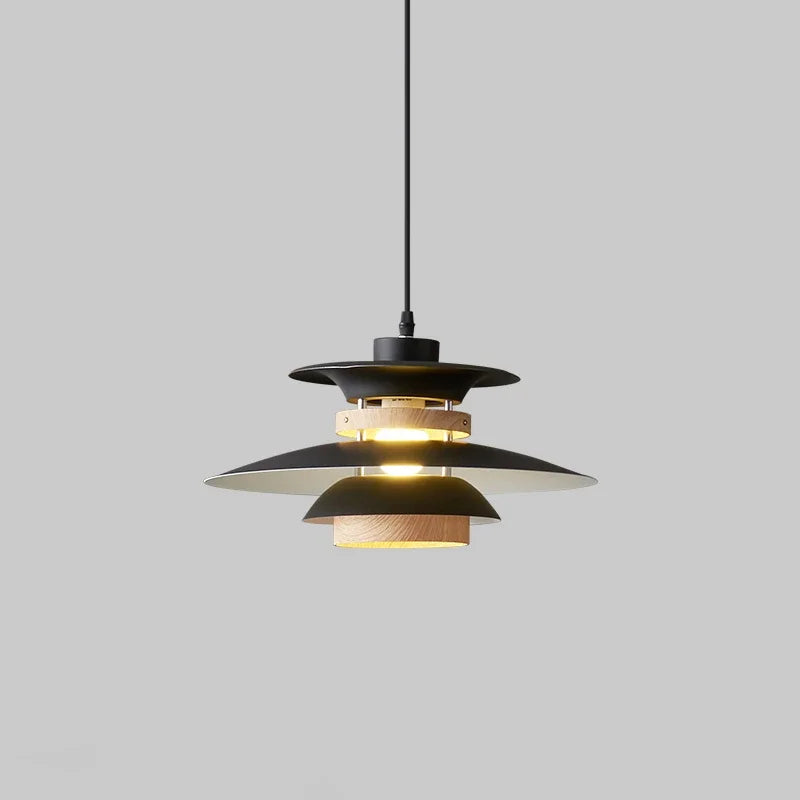 suspension moderne en forme de parapluie lumineux décoratif d'intérieur