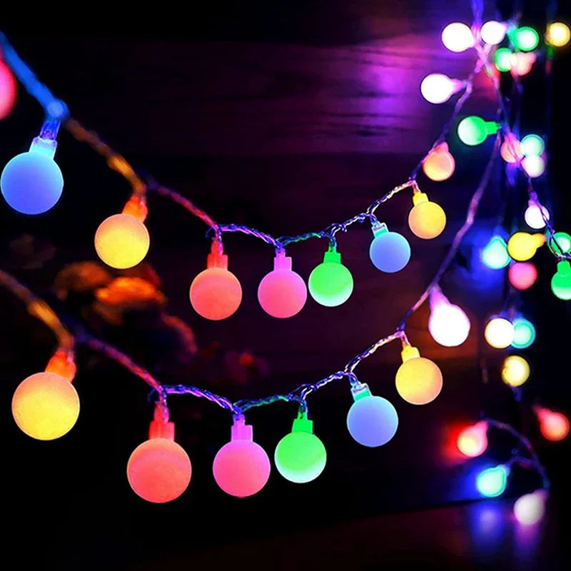 guirlande lumineuse à piles pour jardin et événements décoratifs