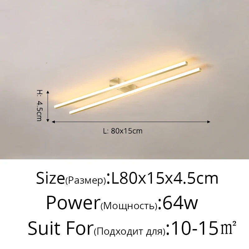 lustre led moderne avec gradation à distance pour intérieur