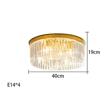 lustre en cristal suspendu pour éclairage intérieur design élégant
