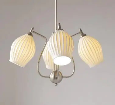 lustre bauhaus en céramique pour intérieur élégant et moderne
