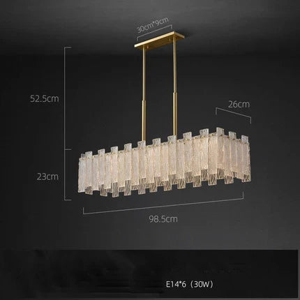 plafonnier design rond à couches en cuivre doré