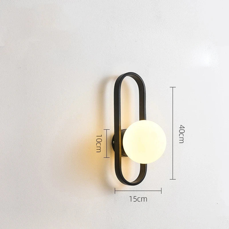 applique murale à led design moderne pour décoration intérieure