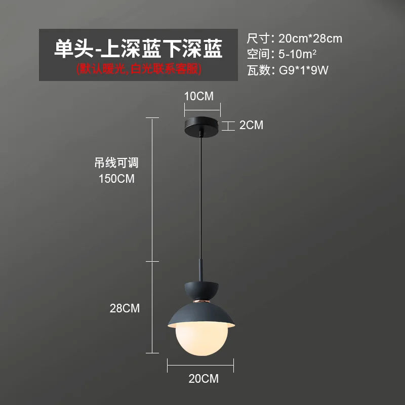 lampe de chevet moderne nordique créative pour décoration intérieure