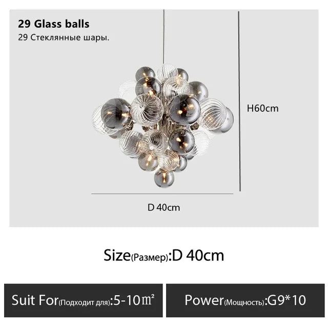 Scandinavia Designer Hanging Rod Pendant Light Ceiling Chandelier Suspension Lamp for Living Room Bedroom