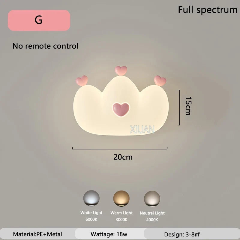 applique murale cœur rose pour chambre de princesse