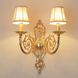 applique européenne en alliage de zinc cristal luxe éclairage hôtel