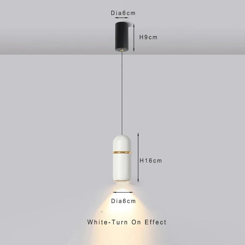 Lamp Modern Pendant Lighting Fixtures LED 5W Nordic Metal Mini Chandelier Creative Indoor Decor Small Hanging Ceiling Light For