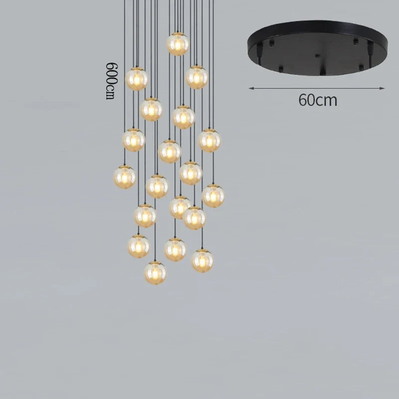 Nordique décor à la maison salle à manger suspension lumières éclairage intérieur plafonnier suspension lustre lampes pour salon