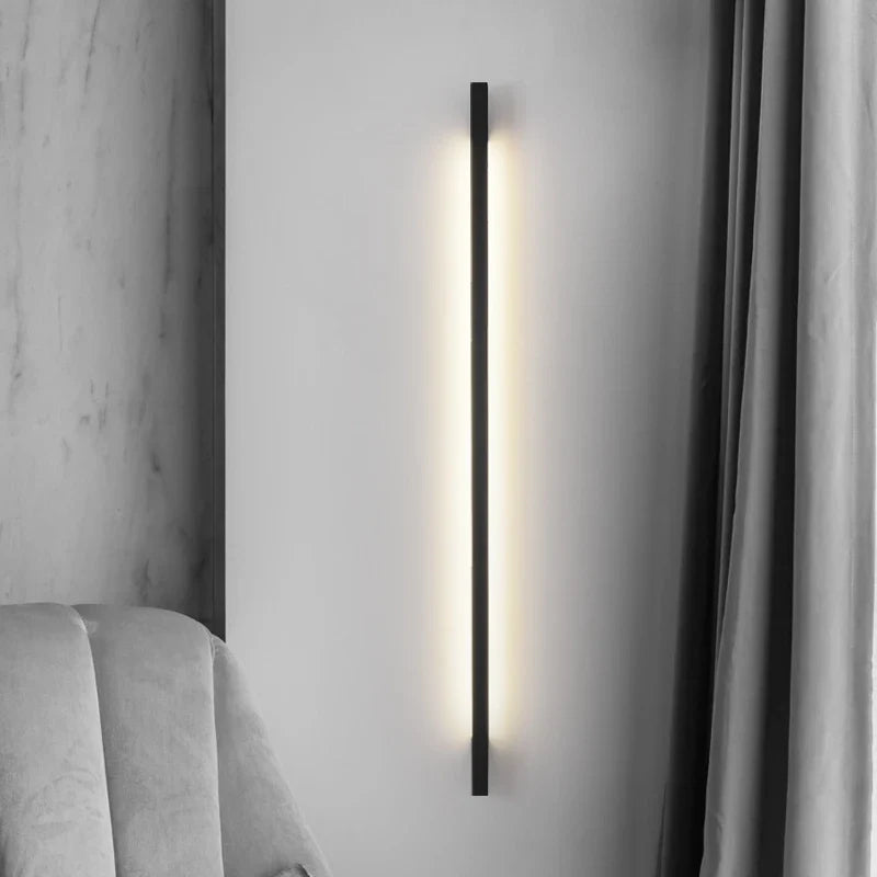 Applique murale à bande LED minimaliste moderne