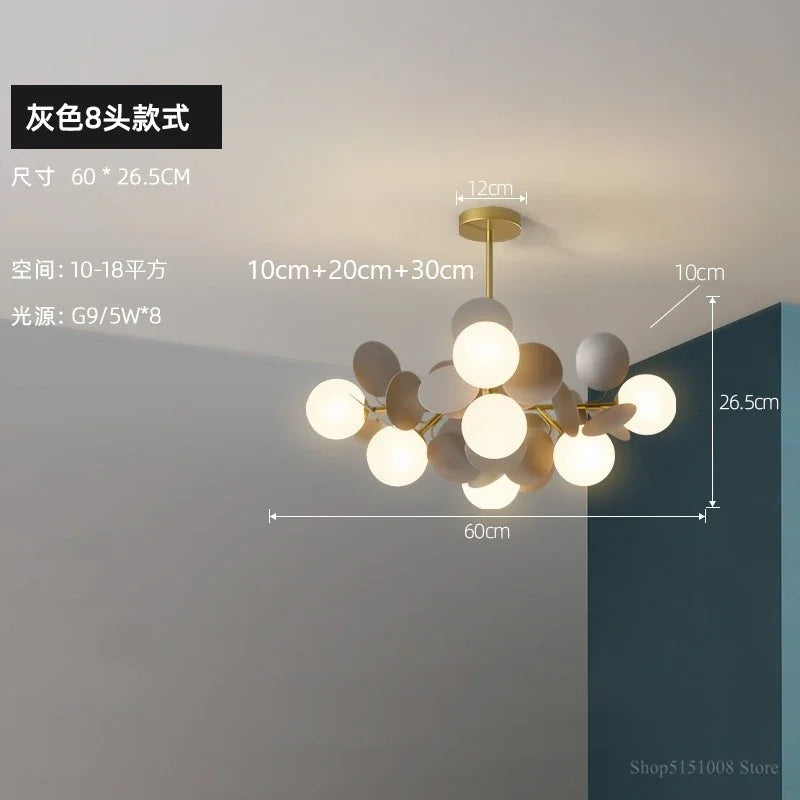 lampe design nordique créative pour ambiance chaleureuse et originale