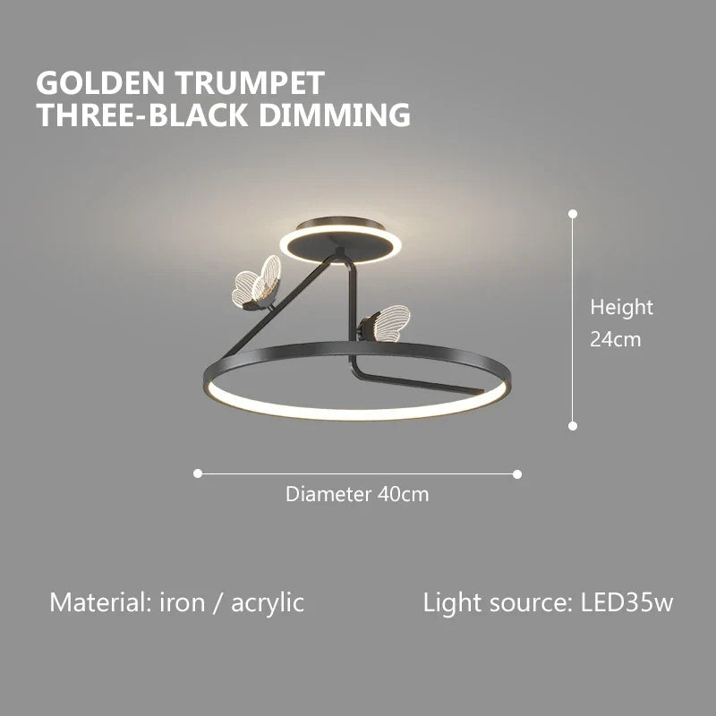 plafonnier led moderne design pour éclairage décoratif intérieur