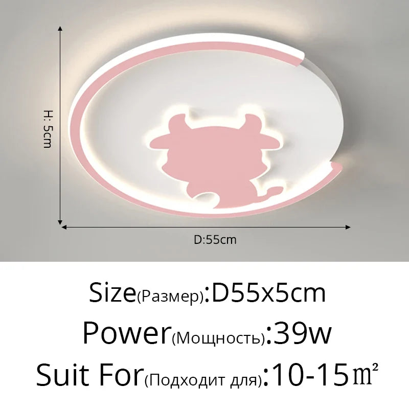 plafonnier led moderne pour éclairage intérieur décoratif