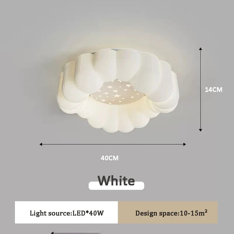 plafonnier led nuages de rêve ciel étoilé décoratif pour enfants