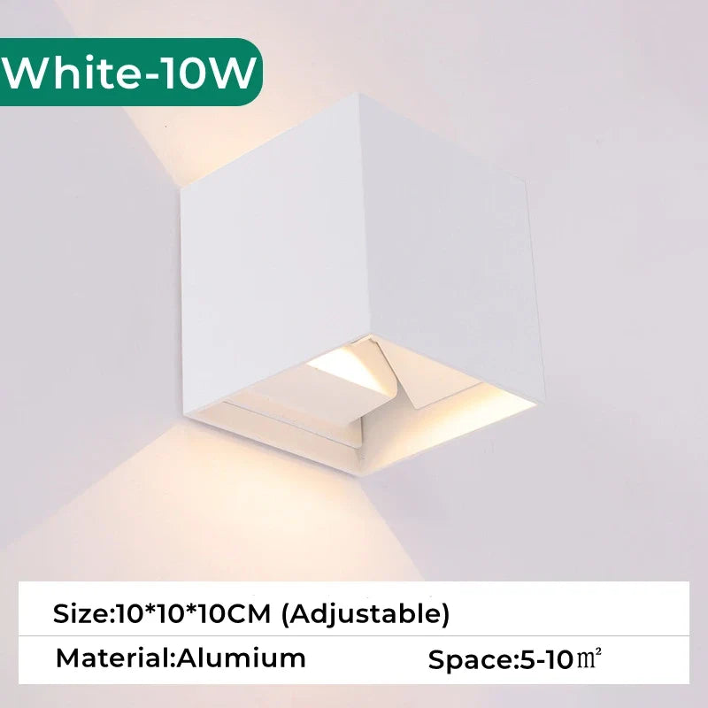 applique rgb tuya smart led étanche avec capteur de mouvement