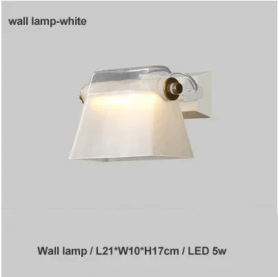lampe de chevet créative en verre design nordique