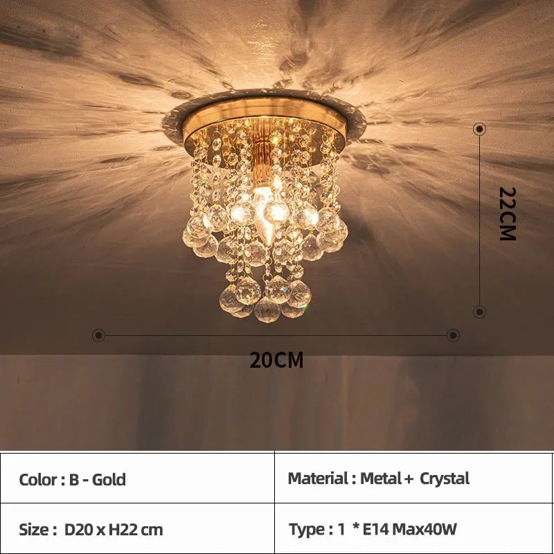 plafonnier led en bois style bohème moderne avec cristal élégant