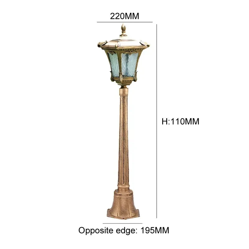 1.1M Led Outdoor Lawn Outdoor Garden Courtyard Community Landscape European Waterproof Grass Lamp
