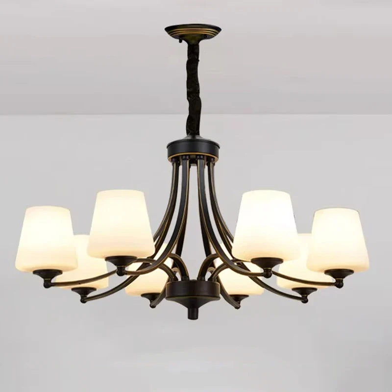 Lustre led design moderne luminaire décoratif d'intérieur
