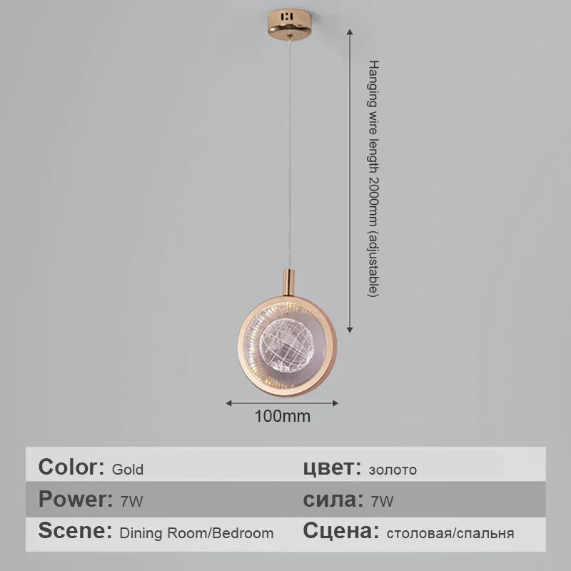 suspension en cristal de luxe pour décoration moderne intérieure