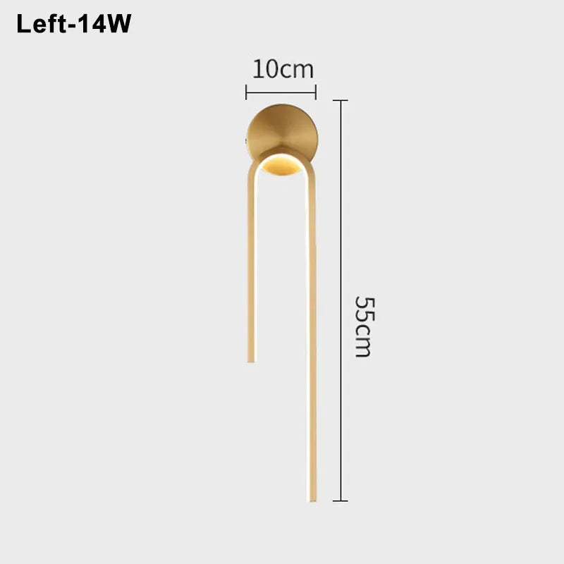 applique led moderne intérieur décor lumière