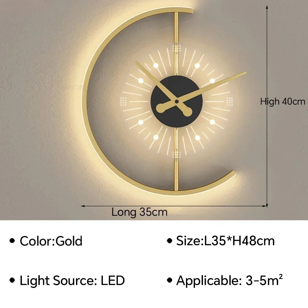 applique murale moderne à led pour décoration intérieure élégante