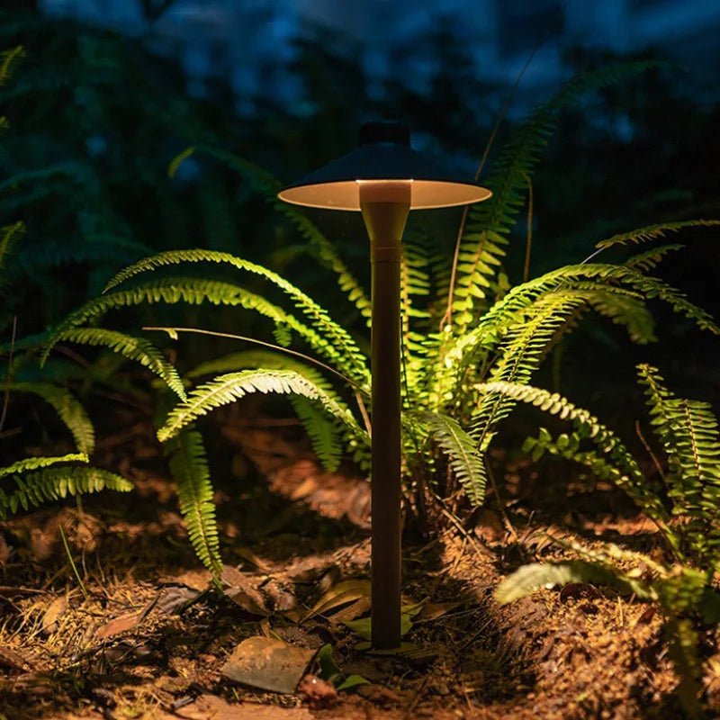 lampe LED moderne pour éclairage extérieur étanche et paysager