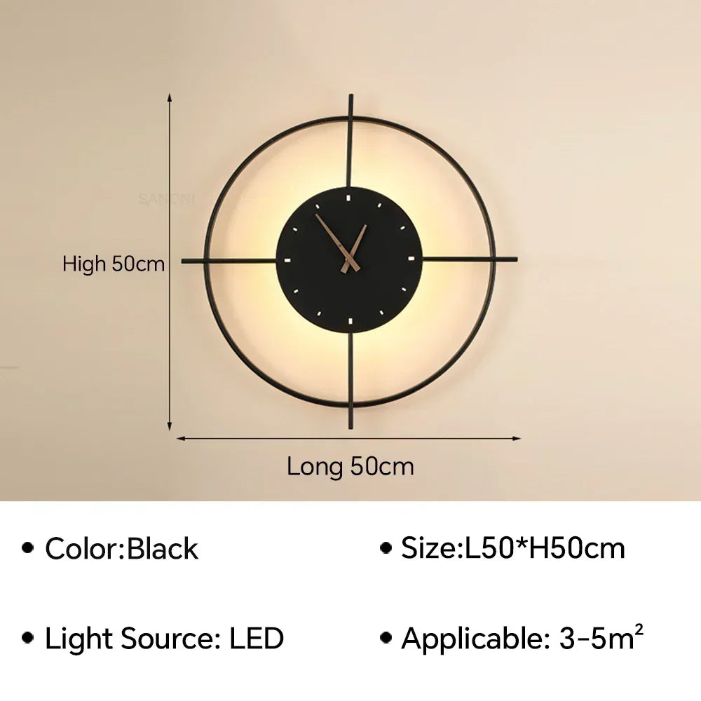 applique murale moderne à led pour décoration intérieure élégante
