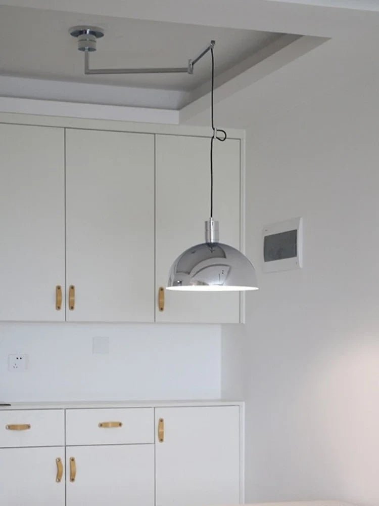 lustre à tête unique angle réglable design minimaliste moderne