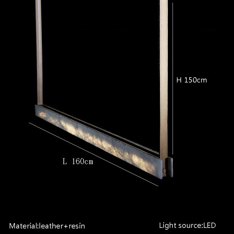 lustre led moderne minimaliste imitation marbre haut de gamme