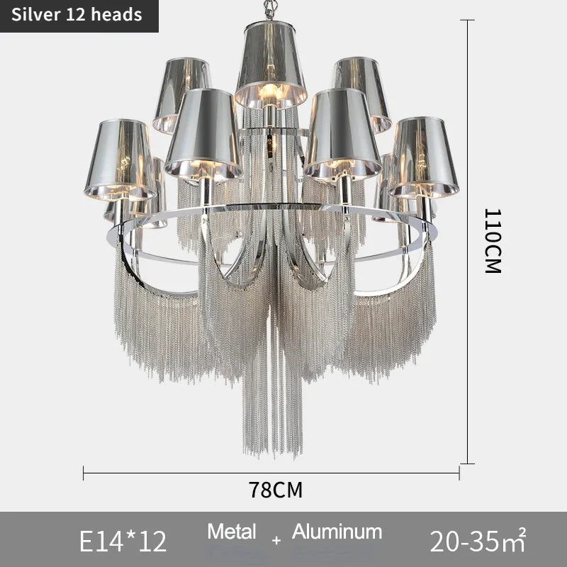 lustre de luxe moderne pour mariage avec lumières intégrées