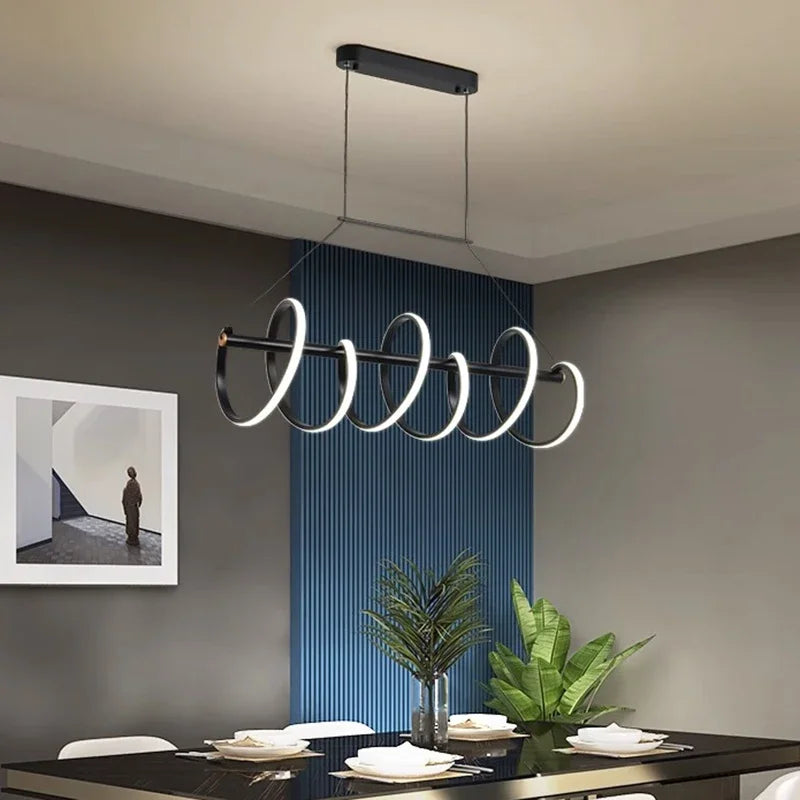 lustre moderne suspension éclairage intérieur suspension