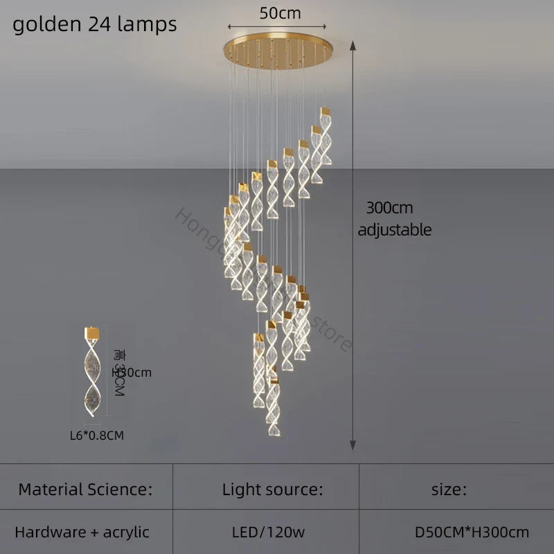 lustre décoratif pour un éclairage élégant et moderne