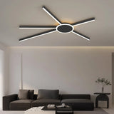 plafonnier LED décoratif géométrique pour intérieur moderne