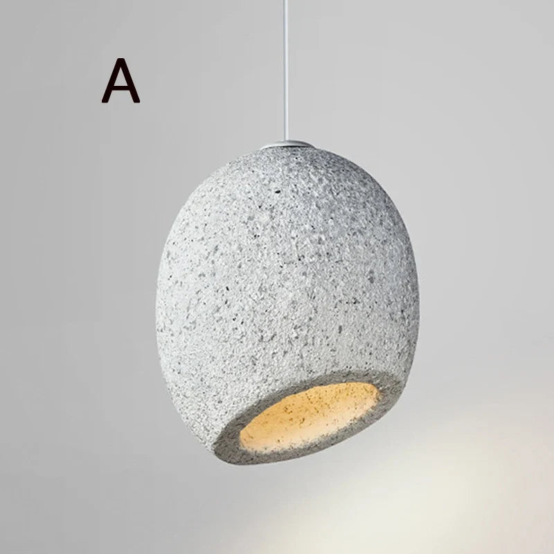 lustre led style wabi sabi nordique pour café et restaurant