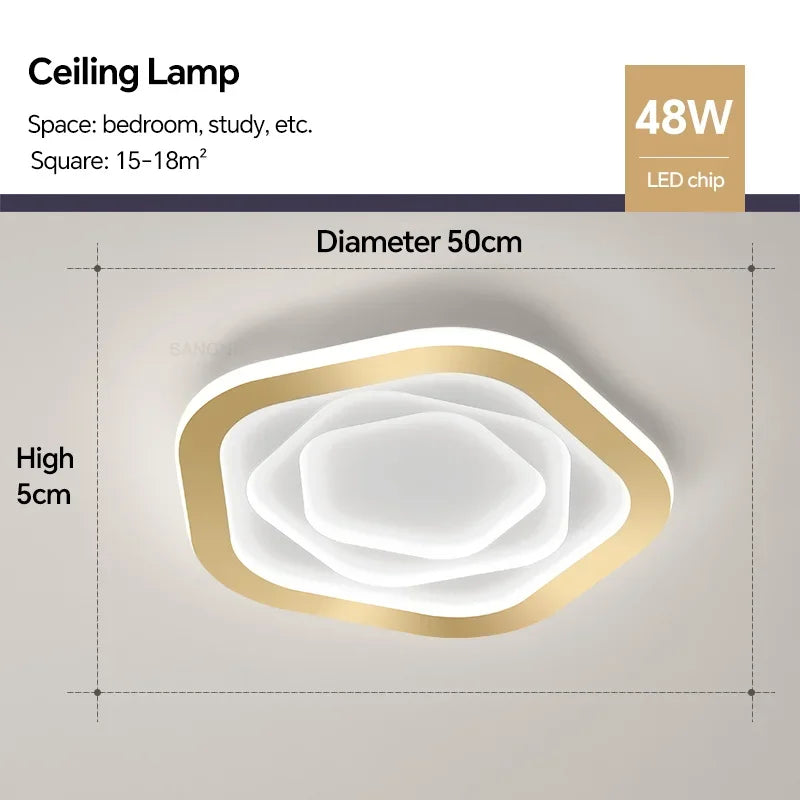 plafonnier led moderne pour décoration intérieure élégante et contemporaine